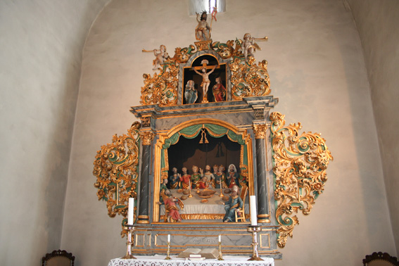 Fil:Sørum kirke, Sørum Alterbilde.jpg