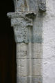 Aurland kyrkje, sørportal i koret, detalj 1, AMH 2005.jpg